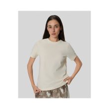 Champion 117822-YS141 Eco Future SS Tee Bej Kadın T-Shirt