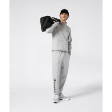 Champion 221920-EM021 Gri Script Shop Rib Cuff Pants Erkek Eşofman Altı