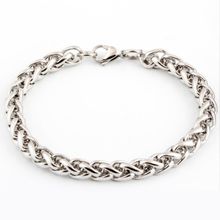 Chavin DG36 8 mm Gri Çelik Erkek Bileklik