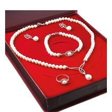 Chavin DS45 İnci Rose Gümüş Set