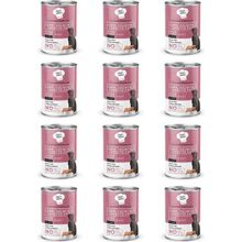 Chef's Choice 12x400 gr Tahılsız Kuzu Somon ve Havuçlu Ezme Köpek Konservesi