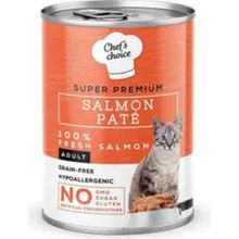 Chef's Choice Salmon in Gravy Pate 400 gr Yaş Kedi Maması