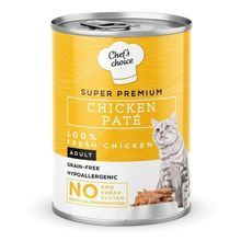 Chef's Choice Tavuk Etli Ezme Konserve 400 gr Kedi Maması