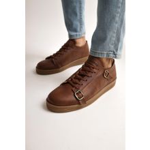 Chekich CH191 CKT Side Buckle Taba Renk Erkek Ayakkabı