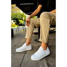 Chekich CH979 Santoni Crt Beyaz Erkek Spor Ayakkabı