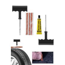Chermik 6 Parça Tamir Kiti Otomobil Araba Bisiklet Motor Lastik Tamir Kiti Seti