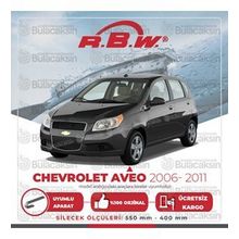 Chevrolet Aveo HB RBW 2006-2011 Muz Silecek Takımı