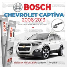 Chevrolet Captiva Bosch Aeroeco 2006-2013 Muz Silecek Takımı