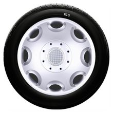 Chevrolet SKS-SJS 300 15 İnç 4 Adet Kırılmaz Jant Kapağı