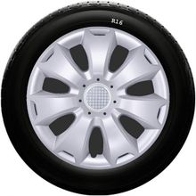 Chevrolet SKS-SJS 417 16 İnç 4 Adet Kırılmaz Jant Kapağı