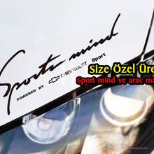 Chevrolet Sports Mind Oto Sticker