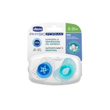 Chicco 1 Silikon Mavi 6-16 Ay 2 Air Emzik