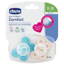 Chicco 2 li 6-16 Ay Physio Comfort Erkek Emzik