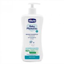 Chicco 500 ml Baby Moments Doğal Bebek Saç ve Vücut Şampuanı