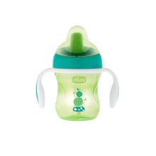 Chicco Yarı Yumuşak Uçlu 6+ Ay Unisex Alıştırma Bardağı