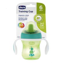 Chicco Yarı Yumuşak Uçlu 6 Ay Unisex Asortili Eğitim Bardağı
