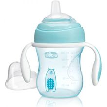 Chicco Yumuşak Uçlu 4 Ay Erkek Geçiş Bardağı