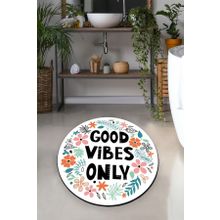 Chilai Home Flower In the Garden Djt 100x100 cm Banyo Halısı