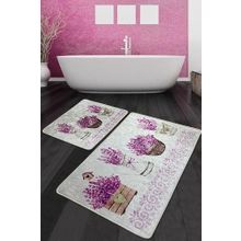 Chilai Home Giardino Di Lavanda Djt 2'li Set Banyo Halısı