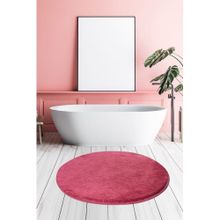 Chilai Home Havai Çap Fuşya 90x90 cm Banyo Halısı