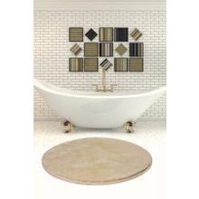 Chilai Home Havai Çap Taş 90x90 cm Banyo Halısı