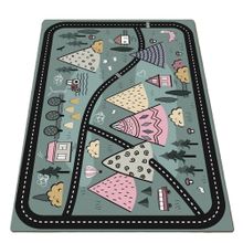 Chilai Home Silvam Via Djt Yıkanabilir Kaymaz Taban 120x180 cm Çocuk ve Bebek Halısı