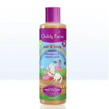 Childs Farm 250 ml Böğürtlen ve Organik Elma Özlü Çocuk Saç ve Vücut Şampuan