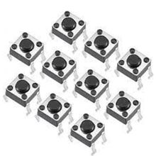 China 10 Adet 4 Pin 6x6x5 mm Push Buton