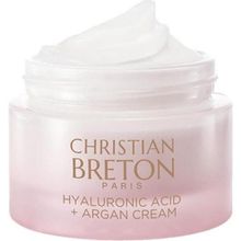 Christian Breton Hyaluronic Acid + Argan Cream 50 ml Nemlendiricili Yüz Kremi