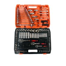 Chrome Vanadium 216 Parça 1/2-3/8-1/4 Profesyonel Lokma Takımı