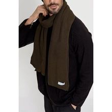 Chuba 22W853 Haki Selanik Örgü Erkek Triko Atkı