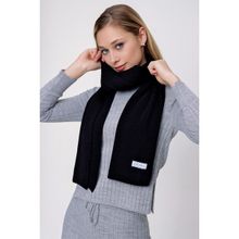 Chuba 22WK271 Kadın Selanik Triko Siyah Atkı