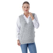 Chuba 24W118 Gri Kadın Süveter