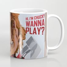 Chucky Wanna Play Chucky Porselen Kupa Bardak
