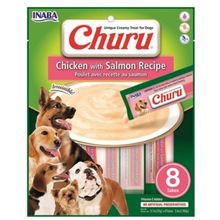 Ciao 8x20 gr Churu Somonlu ve Tavuklu Tamamlayacı Köpek Ödül Maması