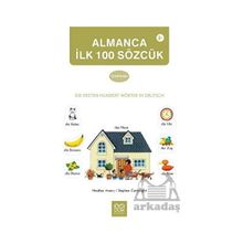 Çiçek Kitaplar Almanca İlk Yüz Sözcük Çıkartma Kitabı 1001