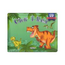 Çiçek Yayıncılık Pop Up Mini Masallar Obur T-Rex