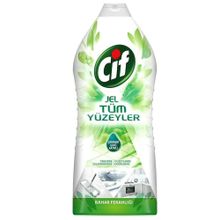 Cif Tüm Yüzeyler İçin Bahar Ferahlığı 1500 ml Jel Temizleyici