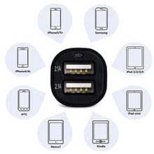 Çift USB Girişli 2.1 AMP Araç Çakmak Soketi