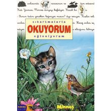 ÇIKARTMALARLA OKUYORUM EĞLENİYORUM KEDI YAVRUSU MİNNOŞ - DELPHINE LACHARRON
