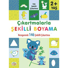 Çıkartmalarla Şekilli Boyama - Rengarenk 146 Şekilli Çıkartma