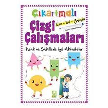 Çıkartmalı Çizgi Çalışmaları-Sayılarla ilgili Aktiviteler - Kolektif