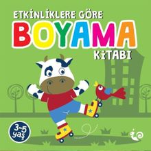 Çikolata Yayınevi Etkinliklere Göre Yeşil Boyama Kitabı