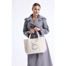 Çınar Everyday Essential Nakışlı Kanvas Çanta