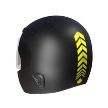 Çınar Extreme 2 Adet 5x16 cm Araba Ayna Floresan Sarı Kask Sticker