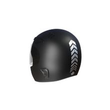 Çınar Extreme 2 Adet 5x16 cm Sport Kask Araba Ayna Yaldızlı Gümüş Kask Sticker