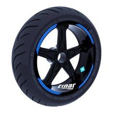 Çınar Extreme Double Stripe Tasarımlı Azur Mavi Jant Şeridi Sticker