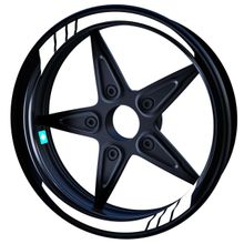 Çınar Extreme Floresan Beyaz Moto GP İç Jant Şeridi Sticker