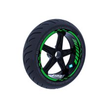Çınar Extreme Moto GP Orman Yeşili İç Jant Şeridi Sticker