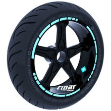 Çınar Extreme Moto GP Stili Nane Yeşili Jant Şeridi Sticker